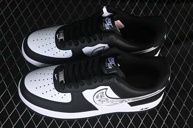 All categories Nk Air Force 1 Air Force series Nk Air Force 1 Low Air Force low-top Nike Air Force 1'07 Low black and white crack Air Force 1 low-top casual sneakers ZH0316-118